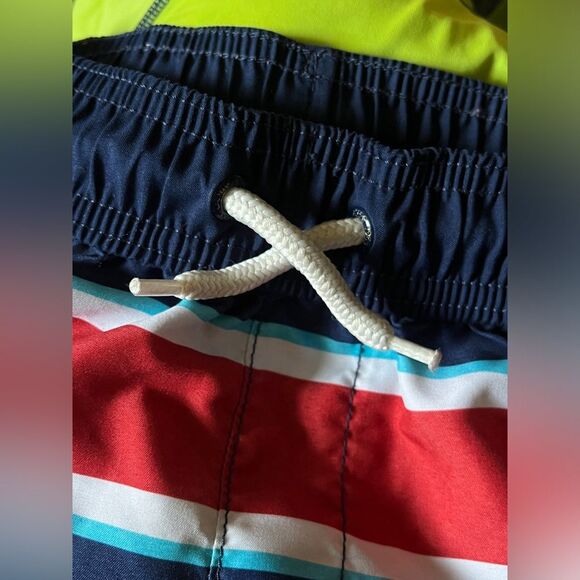 Lands End Boys Lot Swim Trunks Rash Guard Small  (8) - Picture 5 of 7